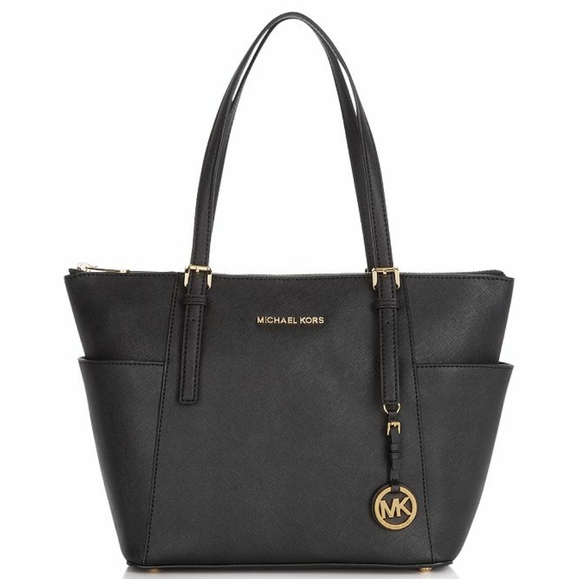 MICHAEL Michael Kors Handbags - MICHAEL Michael Kors

Jet Set Saffiano Black Tote